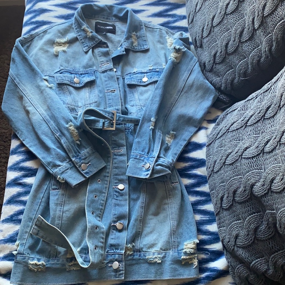 Fashion nova jean dress